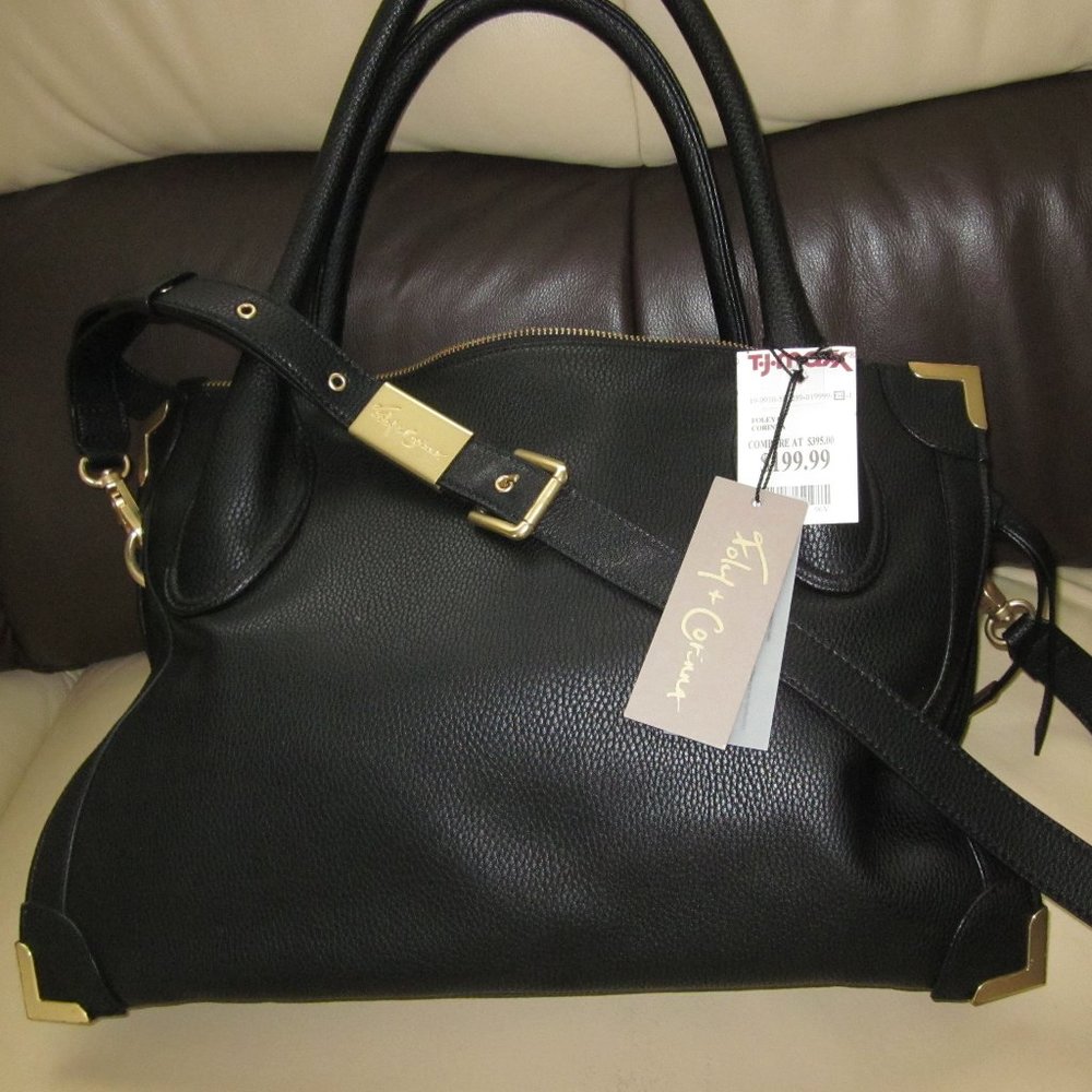 Foley & Corinna leather crossbody satchel